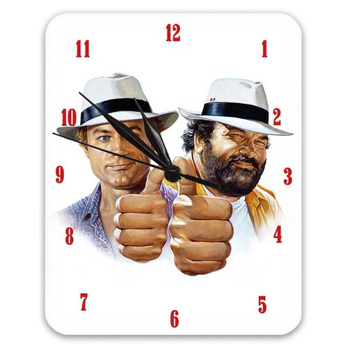 Bud Spencer Wanduhr 