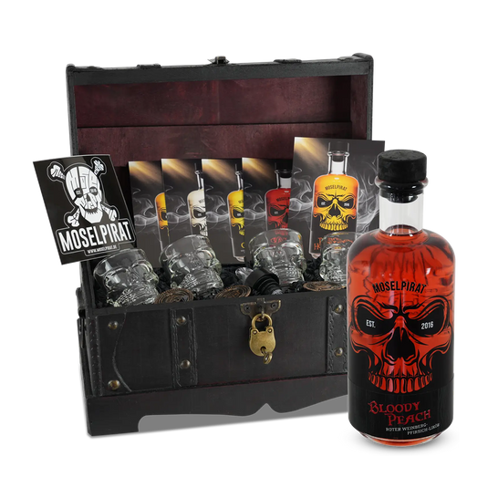 Piraten Truhe Bloody Peach