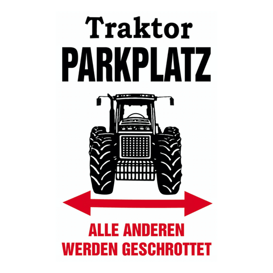 Blechschild 