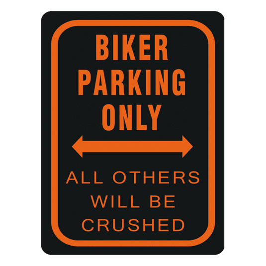 XL-Blechschild "Biker Parking" Artikelbild 1