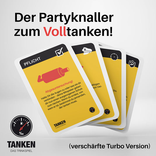 Trinkspiel "Tanken - Turbo"