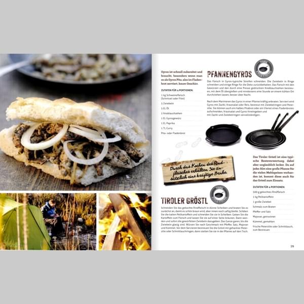 Laden Sie das Bild in Galerie -Viewer, Draußen Kochen - Das Petromax Outdoor Kochbuch Artikelbild 4
