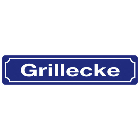 Straßenschild "Grillecke" Artikelbild 1