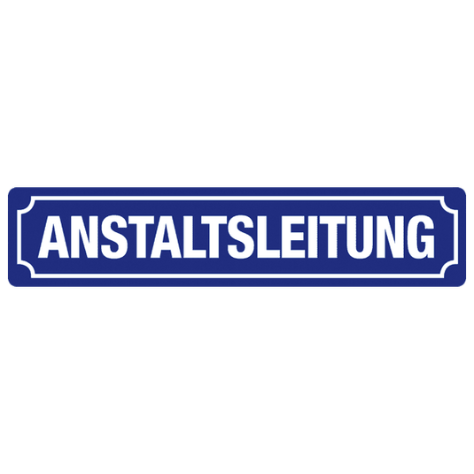 Straßenschild 