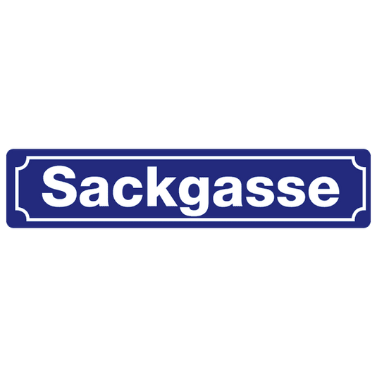 Straßenschild "Sackgasse" Artikelbild 1