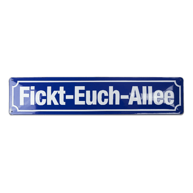 Straßenschild 
