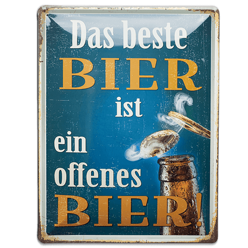 XL-Blechschild 