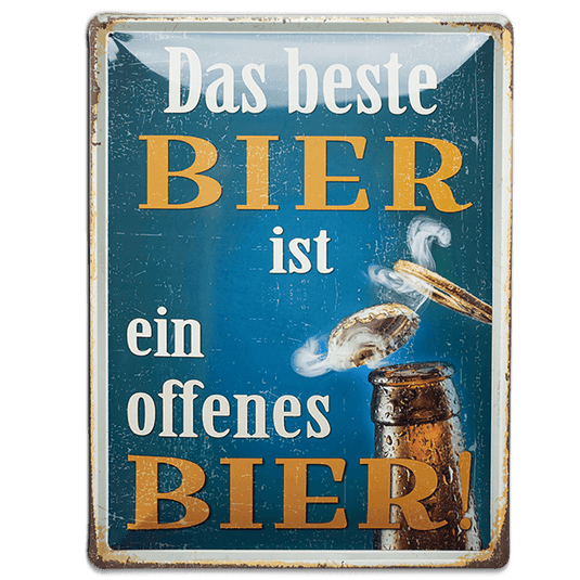 XL-Blechschild 