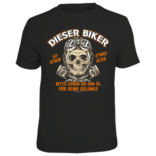 T-Shirt "Dieser Biker ist schon etwas älter" Artikelbild 1