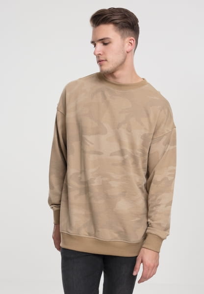 Frottee Sweatshirt "Camo" von Urban Classics Artikelbild 1