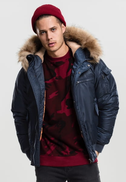 Winter Kapuzenjacke "Bomber Jacket" von Urban Classics Artikelbild 4