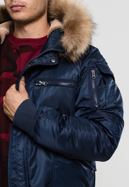 Winter Kapuzenjacke "Bomber Jacket" von Urban Classics Artikelbild 5