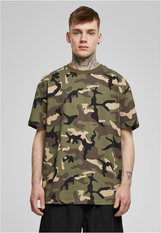 Oversized Camo T-Shirt von Urban Classics