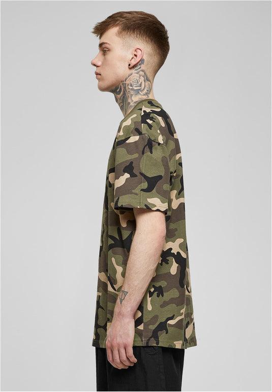 Oversized Camo T-Shirt von Urban Classics