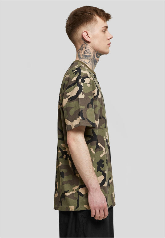 Oversized Camo T-Shirt von Urban Classics