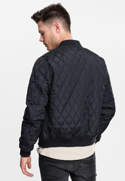 Bomber-Steppjacke Diamond von Urban Classics Artikelbild 4
