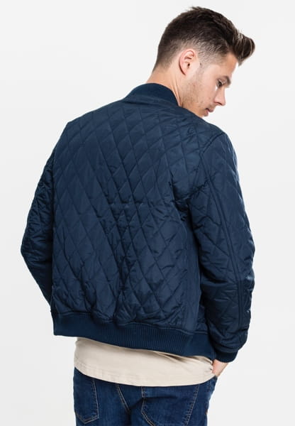 Bomber-Steppjacke Diamond von Urban Classics Artikelbild 3