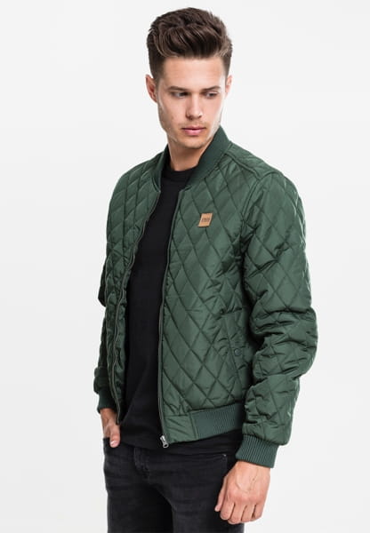 Bomber-Steppjacke Diamond von Urban Classics Artikelbild 5