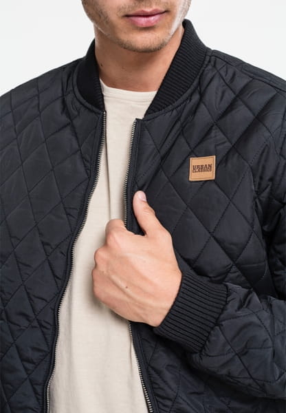 Bomber-Steppjacke Diamond von Urban Classics Artikelbild 2