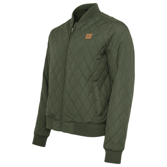 Bomber-Steppjacke Diamond von Urban Classics Artikelbild 3