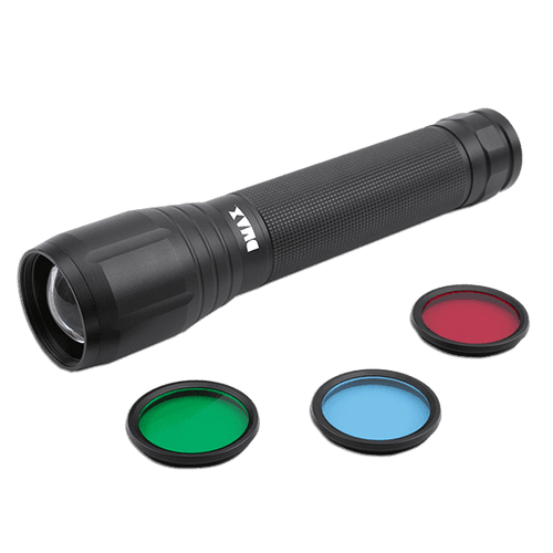 DMAX Taschenlampe mit Farblinsen Artikelbild 1