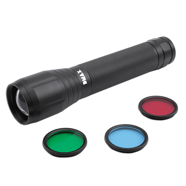 DMAX Taschenlampe mit Farblinsen Artikelbild 1