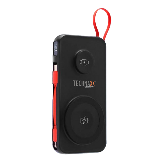 Powerbank 10000 mAh 3-in-1 kabellose Schnellladung