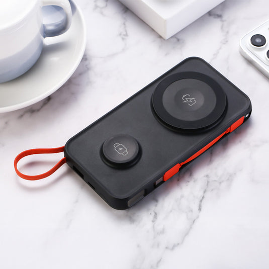 Powerbank 10000 mAh 3-in-1 kabellose Schnellladung