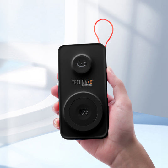 Powerbank 10000 mAh 3-in-1 kabellose Schnellladung