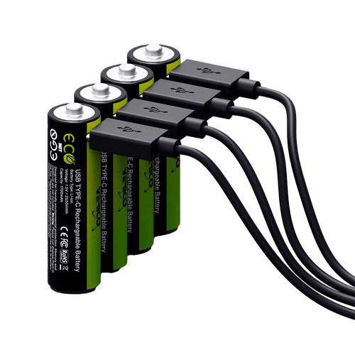 Aufladbare AA Batterien Artikelbild 1