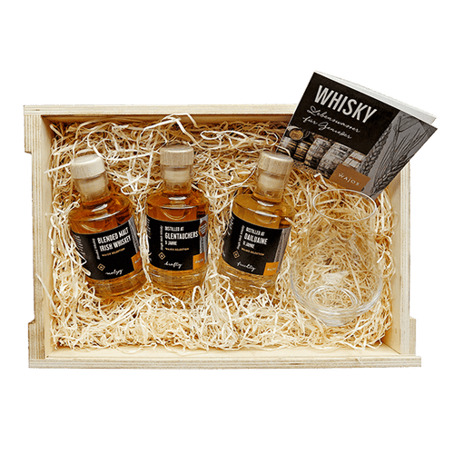 Whisky Geschenkset in Holzbox Artikelbild 1