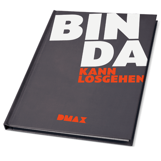 DMAX Notizbuch "Bin da - kann los gehen" Artikelbild 1