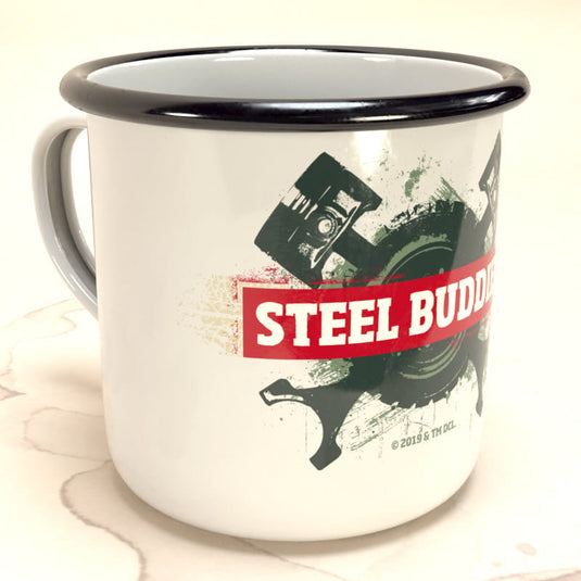 Steel Buddies Emaille-Becher 