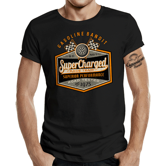 T-Shirt "Super Charged" von Gasoline Bandit Artikelbild 1