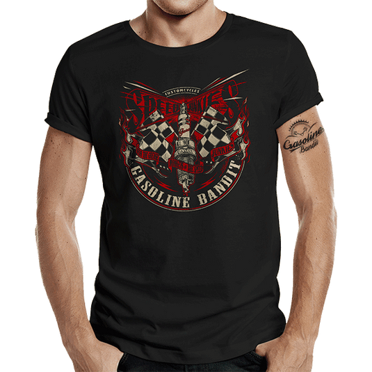 T-Shirt "Speed Junkies" von Gasoline Bandit Artikelbild 1