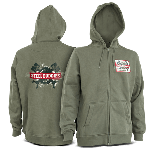 Steel Buddies Reißverschluss Hoody 