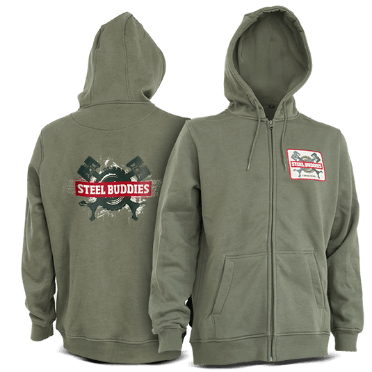 Steel Buddies Reißverschluss Hoody 