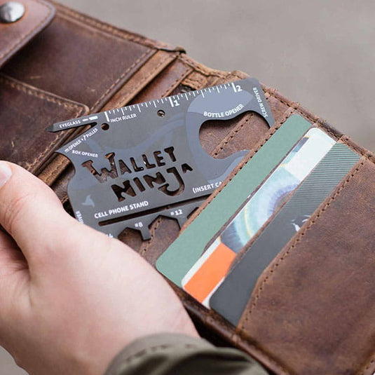 18-in-1 Kreditkarten Multitool "Wallet Ninja" Artikelbild 4