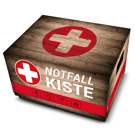 Bierkasten-Geschenkverpackung "Notfallkiste" Artikelbild 1