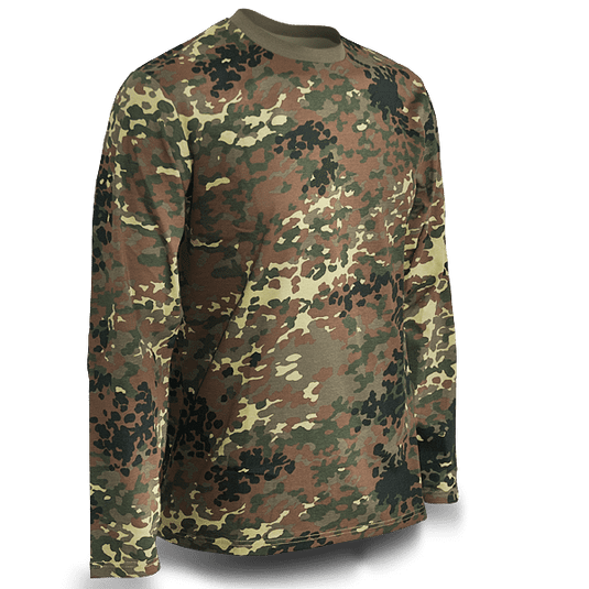 Langarmshirt "Camo-Style Flecktarn" Artikelbild 1