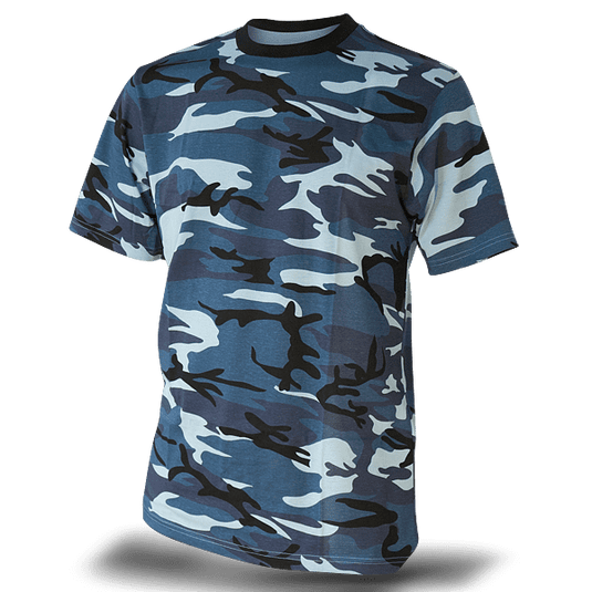T-Shirt "Camo-Style Blue Sky" Artikelbild 1