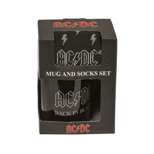 Geschenkset AC/DC „Back in Black“