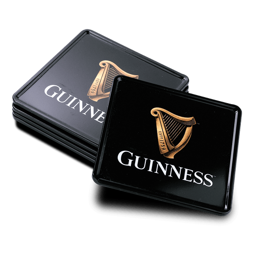 Guinness 5er Set Blechuntersetzer 