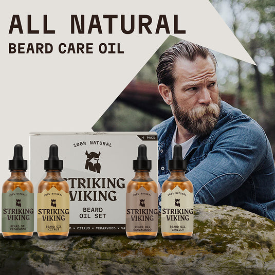 Striking Viking Bart Öl Set