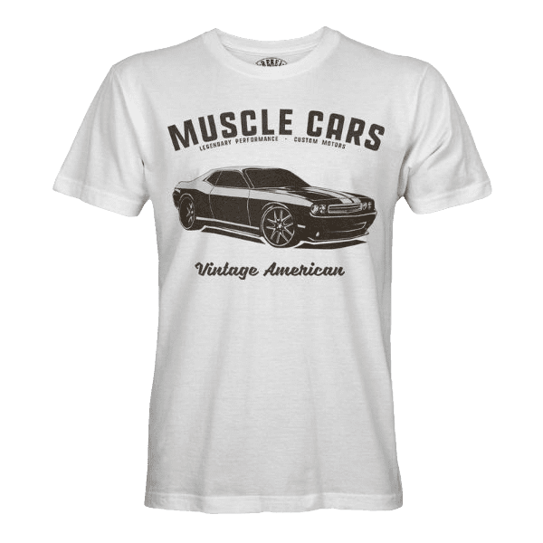 Laden Sie das Bild in Galerie -Viewer, T-Shirt &quot;Muscle Cars&quot; Artikelbild 1
