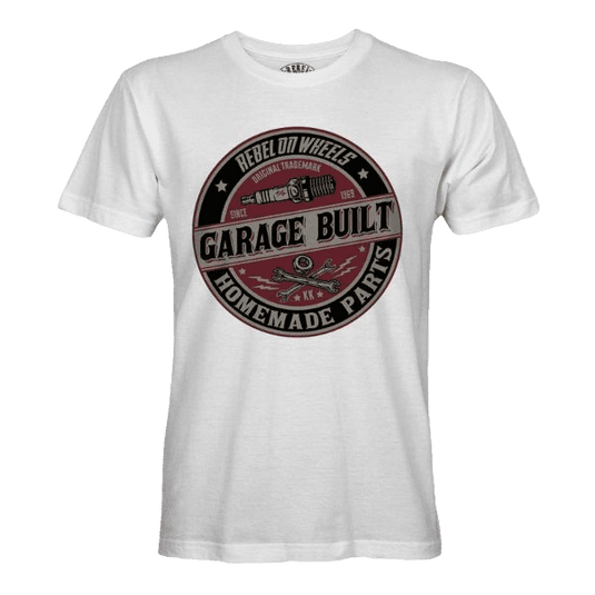 T-Shirt "Garage Built" Artikelbild 1