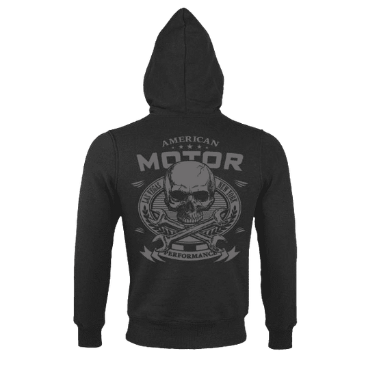 Gefütterter Reißverschluss-Hoody "American Motor“ Artikelbild 2