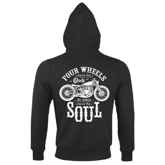 Gefütterter Reißverschluss-Hoody "Move Your Soul" Artikelbild 2