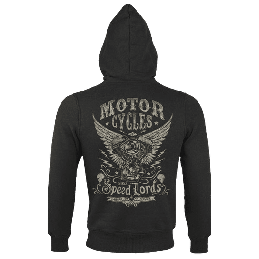 Gefütterter Reißverschluss-Hoody 