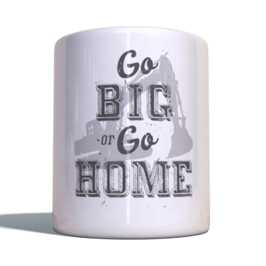 Gold Rush Becher "Go big or go home" Artikelbild 1